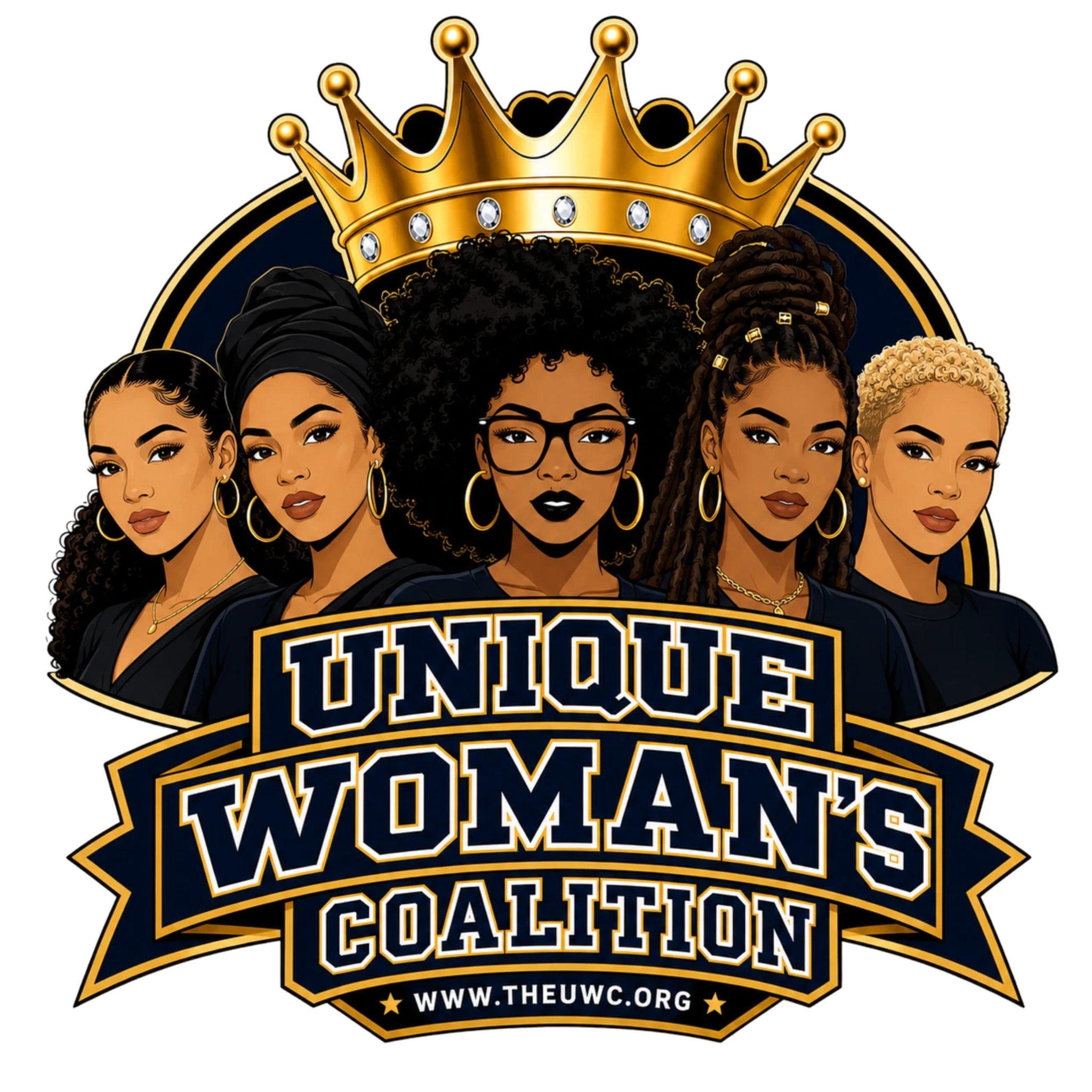 Unique Woman’s Coalition official 2026 logo